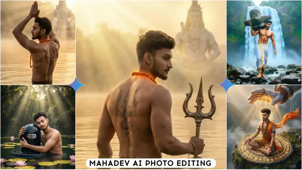 Google Gemini Mahadev Ai Photo Editing Prompts 2025 With Real Face